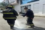 Bomberos barrio La Francia