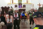 Aipe, Huila, despidió al subintendente José Camacho.