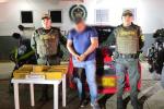 Iba cargado de coca y lo atraparon antes de llegar a Bogotá