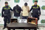 ¡Los pillaron armados en el sur de Ibagué! Dos jóvenes heridos y capturados